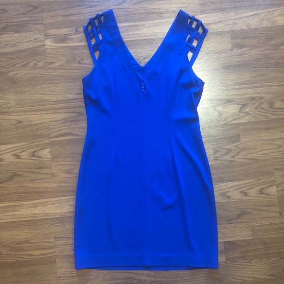 C. Luce royal blue box dress - Picture 2 of 5